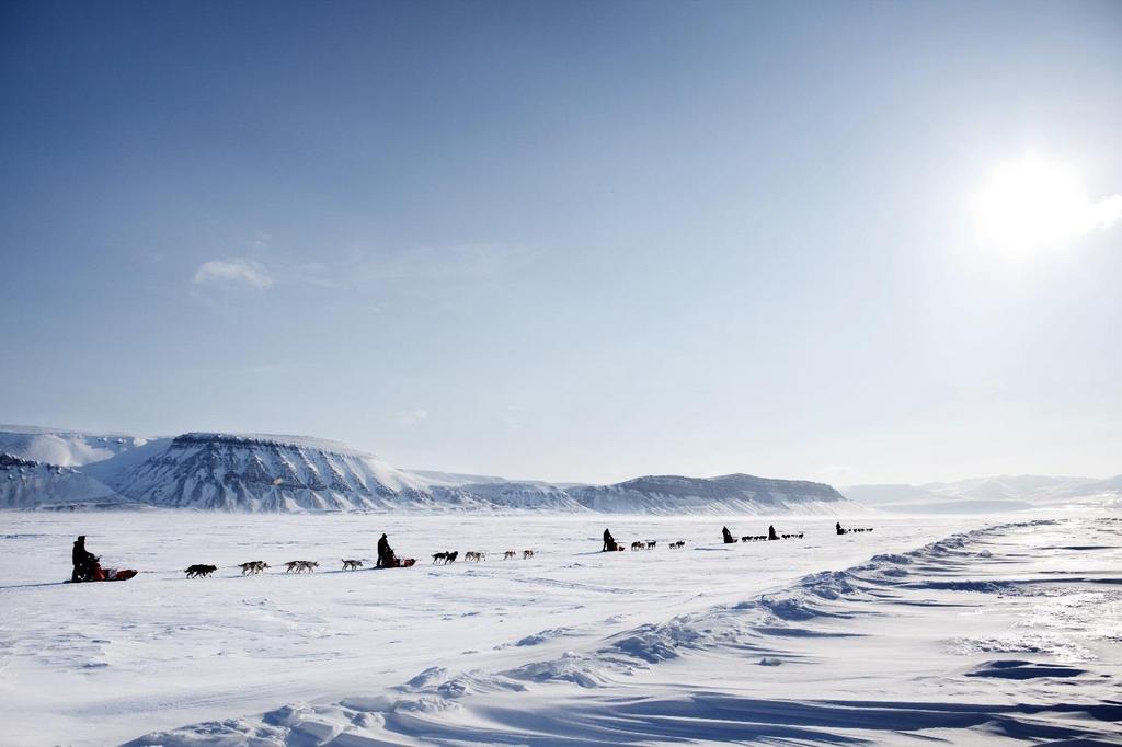 1 SVALBARD ET VINTEREVENTYR Har du opplevd lyset på Svalbard i mars glemmer du det aldri!