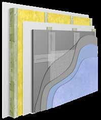 Leca Fasadeblokk kombinerer Leca-betongens gode egenskaper med PUR-isolasjonens fremragende isolasjonsevne og er en svært god pussbærer.