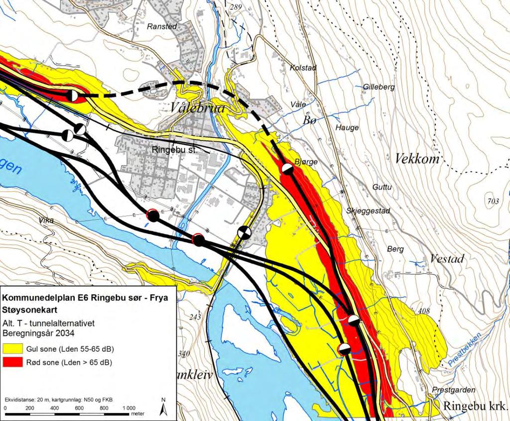 E6 Ringebu sør Frya, kommunedelplan med konsekvensutredning Figur 4.10.