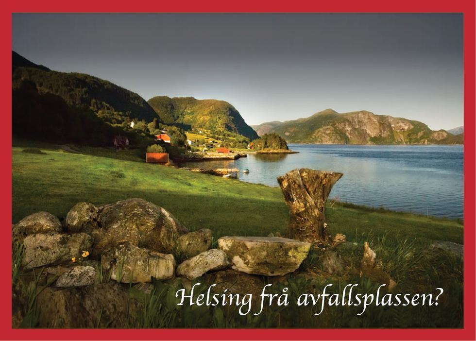 Norsk fjord av