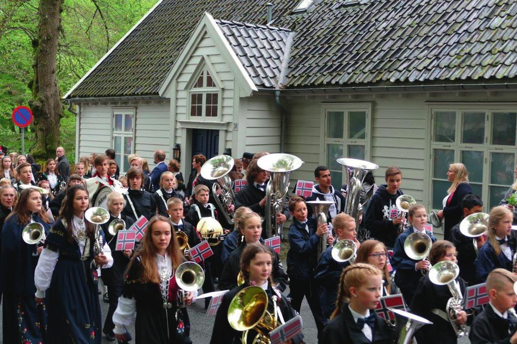 Musikk i bydelene på morgenen Auglend skolekorps v/ dirigent Kristin Bringsaker Kleppa Buøy skolekorps v/ dirigent Arne Kolstad Eiganes skolekorps v/ dirigent Per Illguth Hafrsfjord skolekorps v/