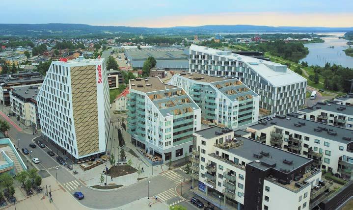 Hovedpunkter hittil i år Utleiegraden i selskapets eiendomsmasse er 96,3% i 1. halvår. Portalen Hotell på Lillestrøm ble ferdigstilt og overlevert Scandic i januar 2018.