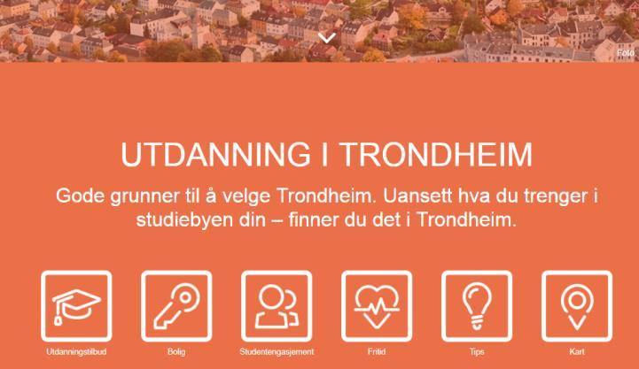 I Januar 2018 lanserte StudyTrondheim nye nettsider, for å gjøre studiebyen mere synlig utad.