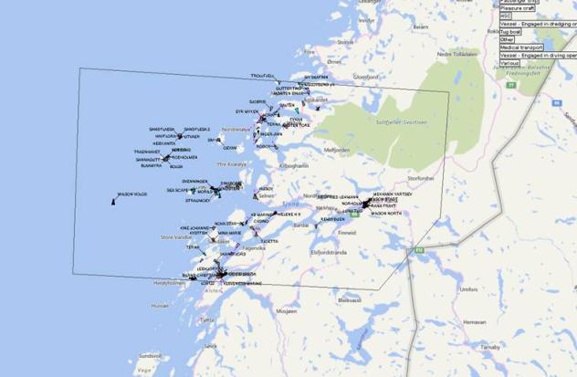 SIDE 3 Bruk av AIS data Bruk av AIS data Kystverket sitt AIS-nettverk AIS Norge tilbyr AIS data i sanntid, enten som AIS rådata eller et nettbasert trafikkbilde i et kart.