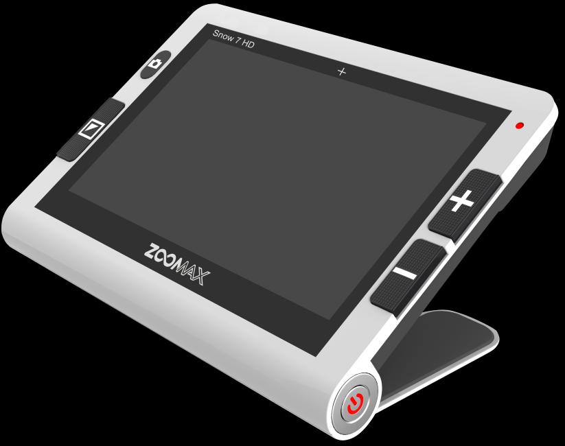 Beskrivelse av enhet: Frys knapp 7 LCD Touch skjerm Kontrastvalg Indikator lys Zoom inn
