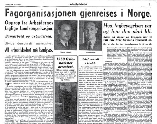 Gjennom hovedavtaleprosessen i 1935 var derved grunnsteinene i den norske modellen lagt basert på samarbeid og gjensidig tillit for å sikre produksjon, vekst og velferdsutvikling i samfunnet.