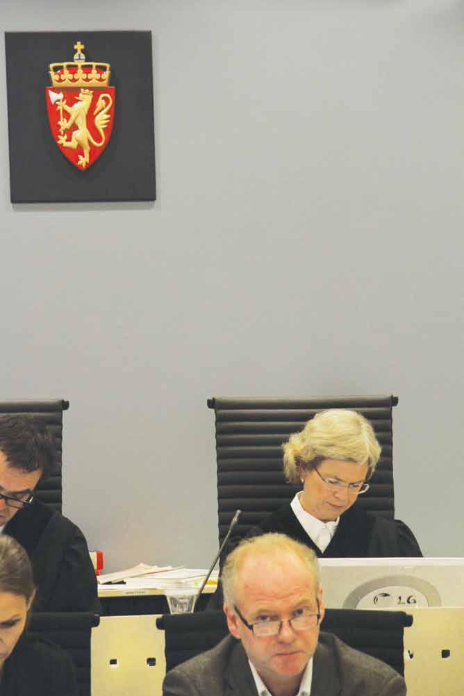 12. Hovedforhandlingen Retten ble satt kl. 09.00 mandag 16. april 2012. Hovedforhandlingen ble gjennomført på de planlagte ti ukene.
