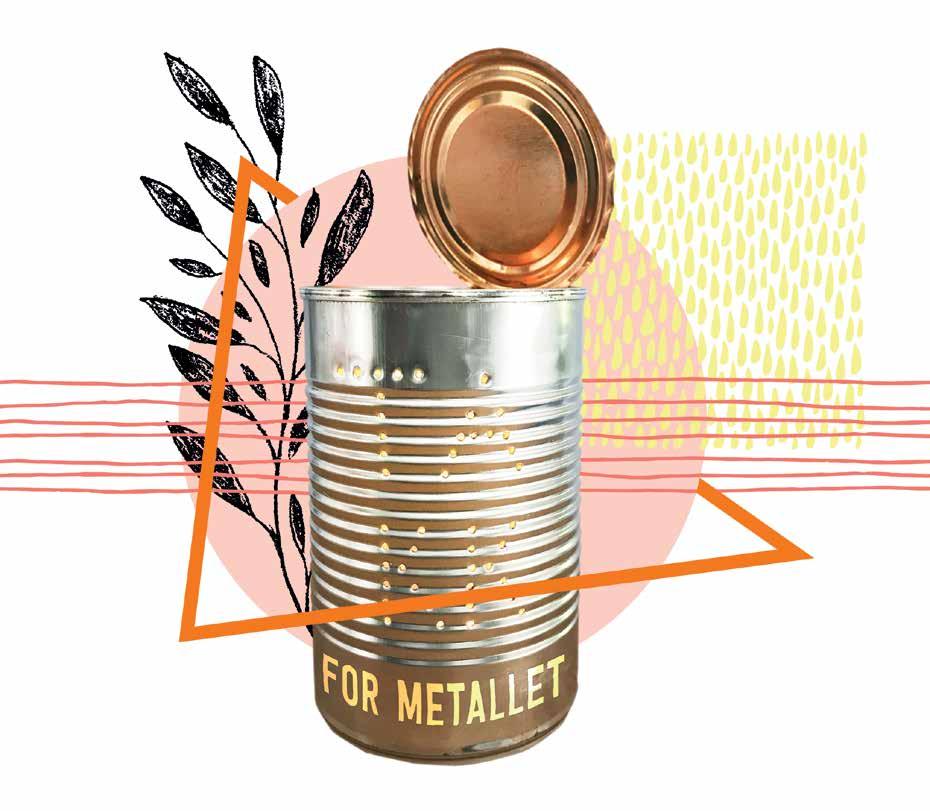 KRETSLØPET TIL METALLEMBALLASJEN TAKK for at du leverer hermetikkboksene dine og annen metallemballasje til gjenvinning. Hver og en av oss levere årlig 3 kg metallemballasje til gjenvinning.