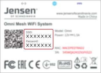 Gå til innstillinger for WiFi på