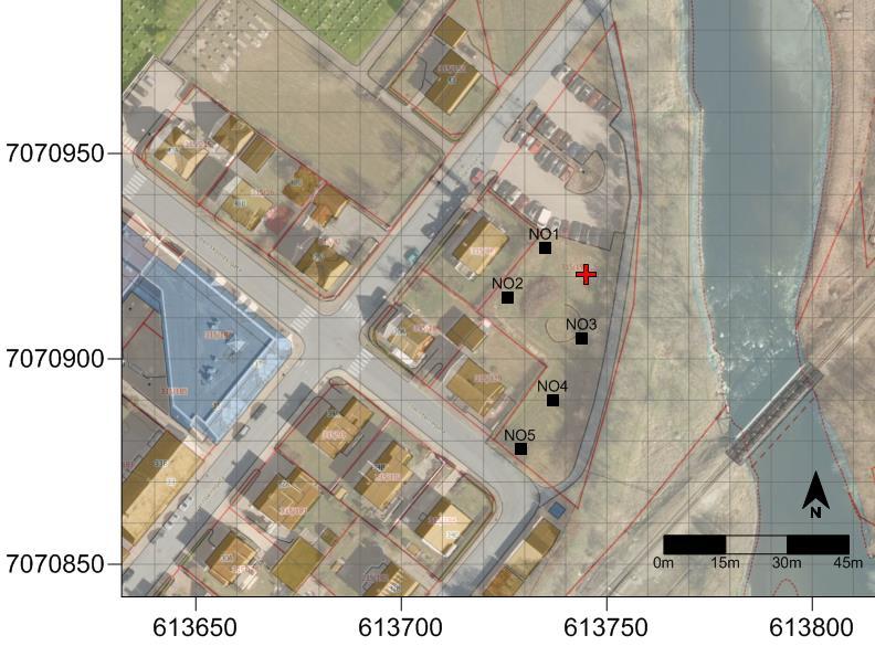 Oppdragsnr: 517530 Dokumentnr: RIM-01 Versjon: E01 Miljøteknisk grunnundersøkelse og tiltaksplan for forurenset grunn Garasjeanlegg, Jernbanegata Feltarbeid Miljøtekniske grunnundersøkelser ble