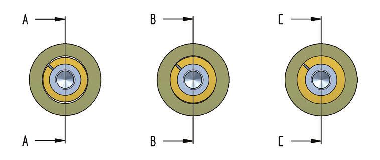 1.10/ The conical sleeves can repair up to 1mm (0,04 ) ovality.