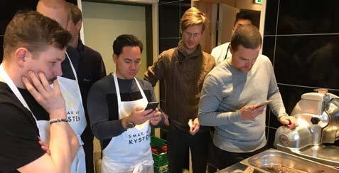 Målet var å lære mer om hva den norske kysten har å by på, hvor råvarene kommer fra og utveksle erfaringer med norske kokker.