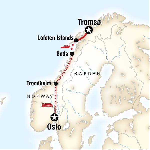 Bruker vi de midler vi har riktig? «Nord-Norgelinjen» et planlagt subsidiert båt/banetilbud Tromsø Bodø - Oslo o Bare båtruten vil trenge ca. 100 millioner i året i subsidier.