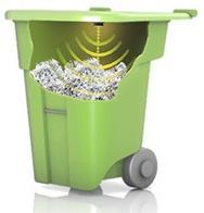 Avfallshåndtering i offentlige anlegg Sensorer i alle offentlige søppelkasser Optimalisere tømming