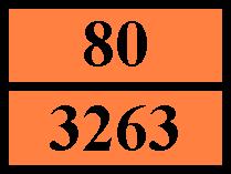 Spesielle transportbestemmelser - bulk (ADR) Fareklasse : 80 Oransjefargede skilt : : VC1, VC2, AP7 Tunnelbegrensingskode (ADR) : E - Sjøfart Spesiell bestemmelse (IMDG) : 223, 274 Begrensede mengder