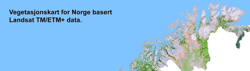 Satellittbasert vegetasjonskart for