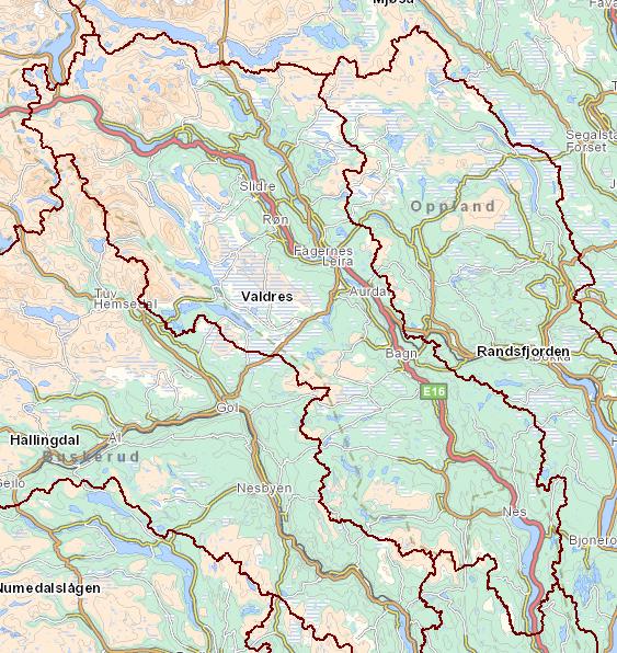 Rammer Vannforskriften setter rammene for arbeidet med vannforvaltning i vannområdet Valdres de neste årene.