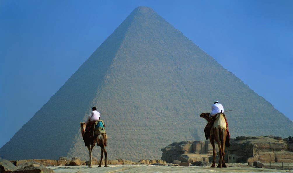 Pyramidene i Egypt er et klassisk eksempel på kulturminner som er med på UNESCOs verdensarvliste.