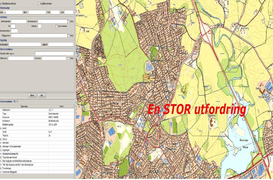 Matrikkel lov 2015 Grenser fra ØK Matrikkelen Målebrev Digitalt