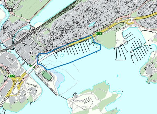 Planavgrensning for reguleringsplan for Lakseberget utfyllingsområde 1.4 Lovgrunnlaget Statlige planretningslinjer for differensiert forvaltning av strandsonen langs sjøen.