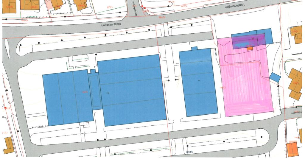 Ved Klepphallen/turnhallen ( Renotomta ) Tomta ligg ved sida av turnhallen som Klepp IL eig og nært Klepphallen.