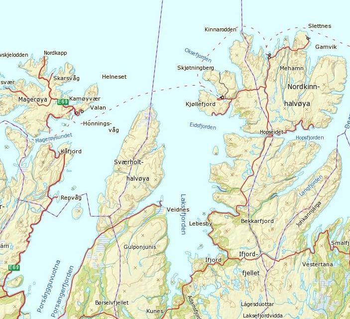 Strømrapport: Nordmanspynten, Lebesby kommune 1.