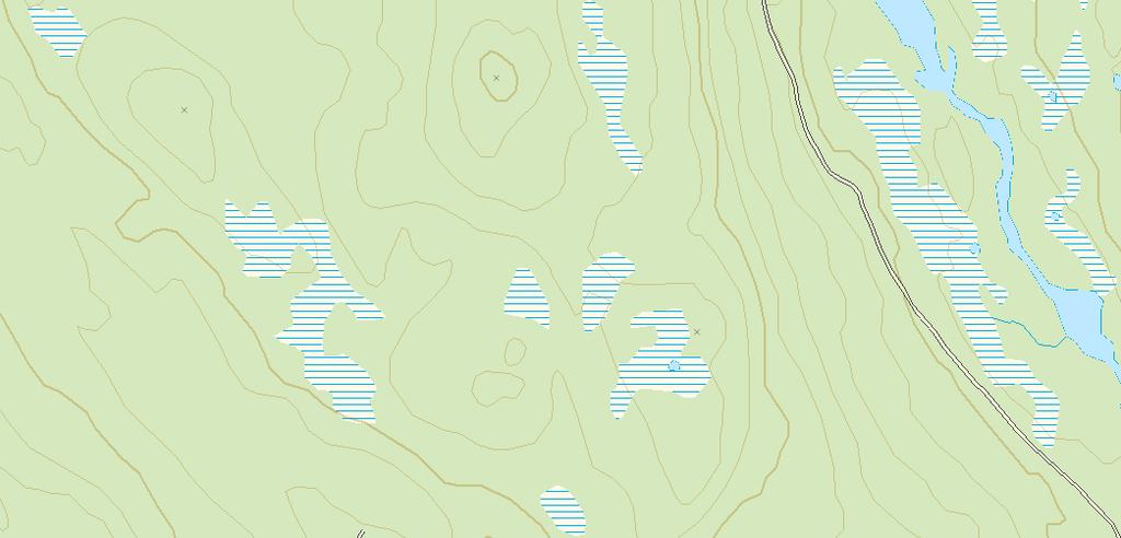 12 Svartdals- Litltuva 1 456 rabben 508 7311000mN Bjørnhaugen 465 Røssåga TuvenganSlåtthaugen