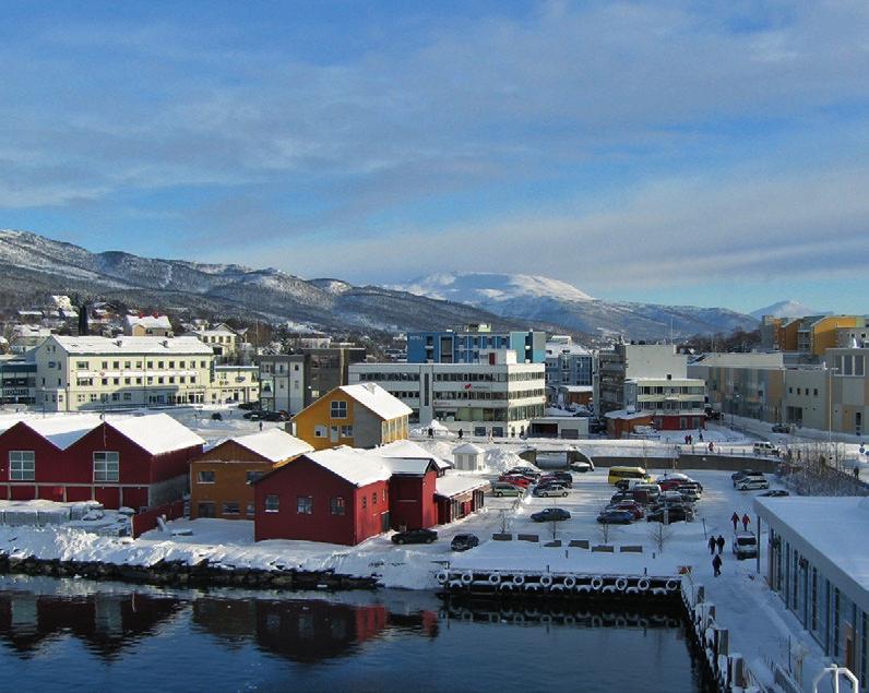 nale Norge Finnsnes i Lenvik kommune er regionssenter for Midt-Troms.