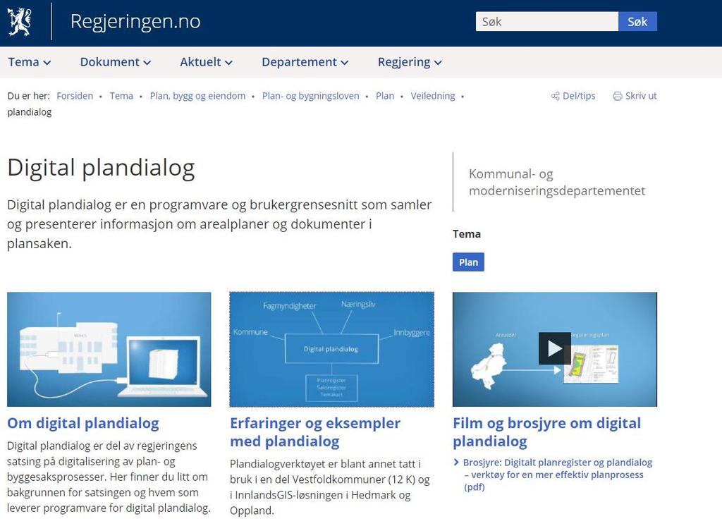 Plandialog -