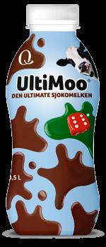 Nyhet! Nyhet! 20 % Q Ultimoo Sjokolademelk 12 stk x 0,5 liter Vi har laget den ultimate sjokolademelken.