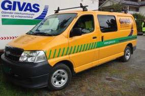 5 Varebiler VAREBIL Typebet.: TOYOTA HIACE 4WD Årsmodell: 2011 Registrerings nr.