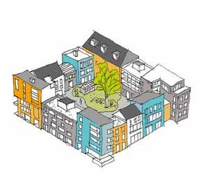Høringsutkast 21.06.2018 Regional plan for bærekraftig arealpolitikk, RPBA FIGUR 18 Det kan være utfordrende å få til god arkitektur i store utviklingsprosjekter.