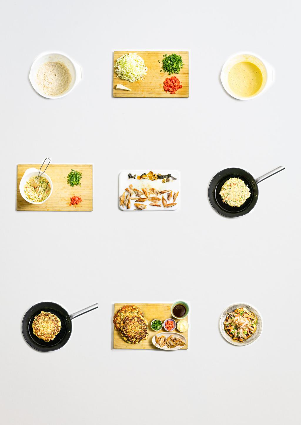 Okonomiyaki * Varmrøkt makrell fra Reinhartsen Husk å sjekke Kokkelørens smarte tips og triks på baksiden før du setter i gang. Our recipes are also available in English: https://kokkeloren.