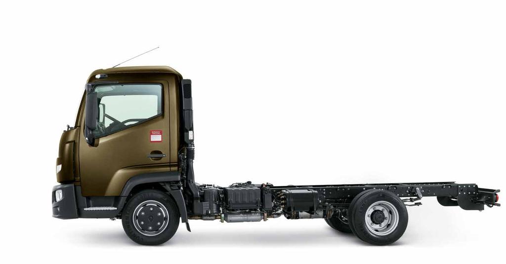 9 renault trucks_d CAB 2 M Kompakt førerhus for bedre manøvreringsevne.