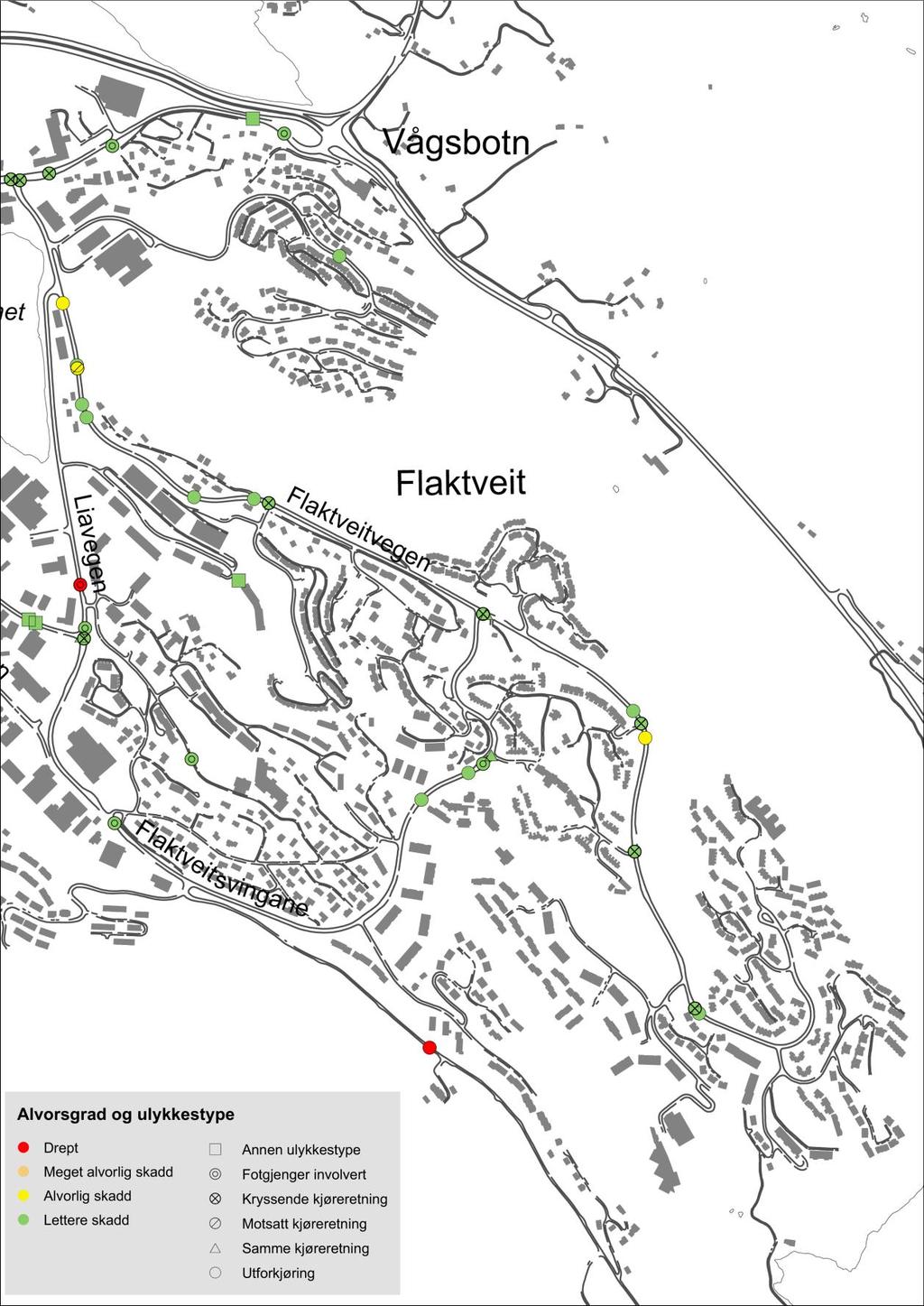 Trafikksikring Flaktveit, Nyborg og Rolland juni 1 Figur