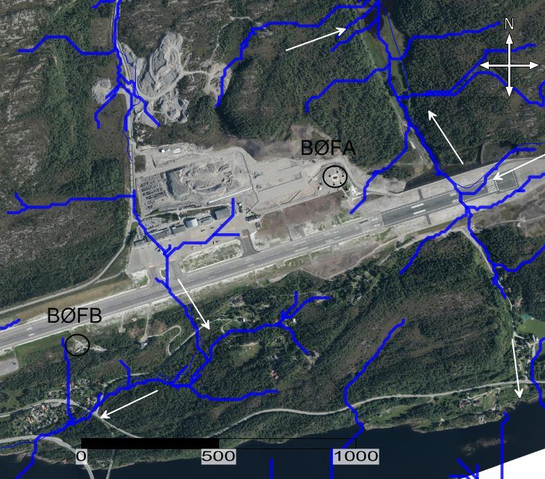 7 Spredningsvurdering 7.1 Innledning Det er utført en spredningsvurdering for hvert av brannøvingsfeltene på Kristiansund lufthavn.