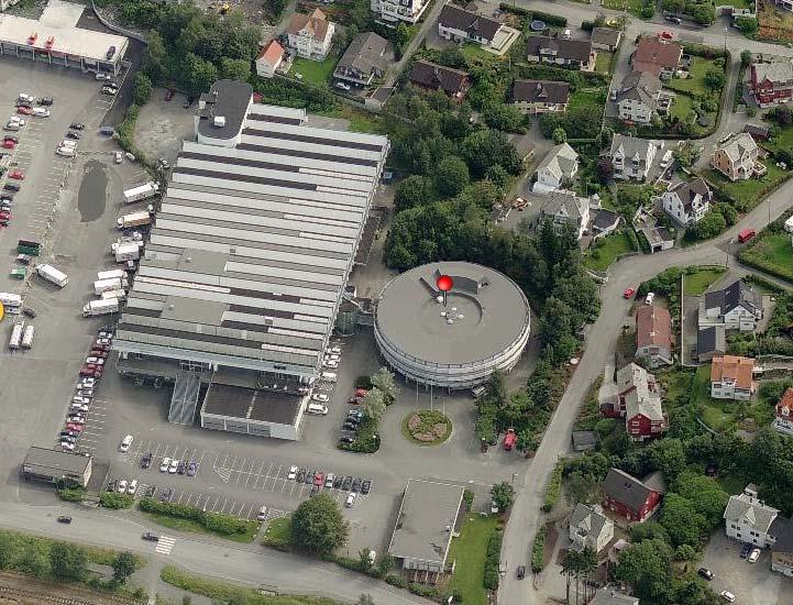 5.2.3 Martens brødfabrikk (NRK) NRK bygget er tegnet av den kjente bergensfødte arkitekten Geir Grung i 1962.
