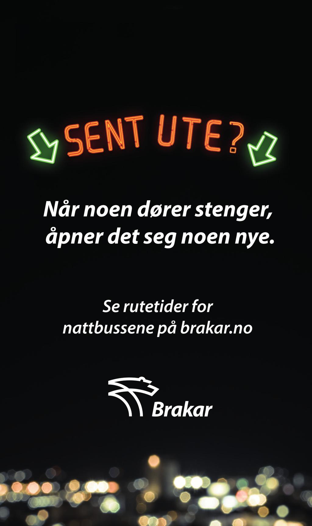 Brakar informasjon Ruteopplysning: 32