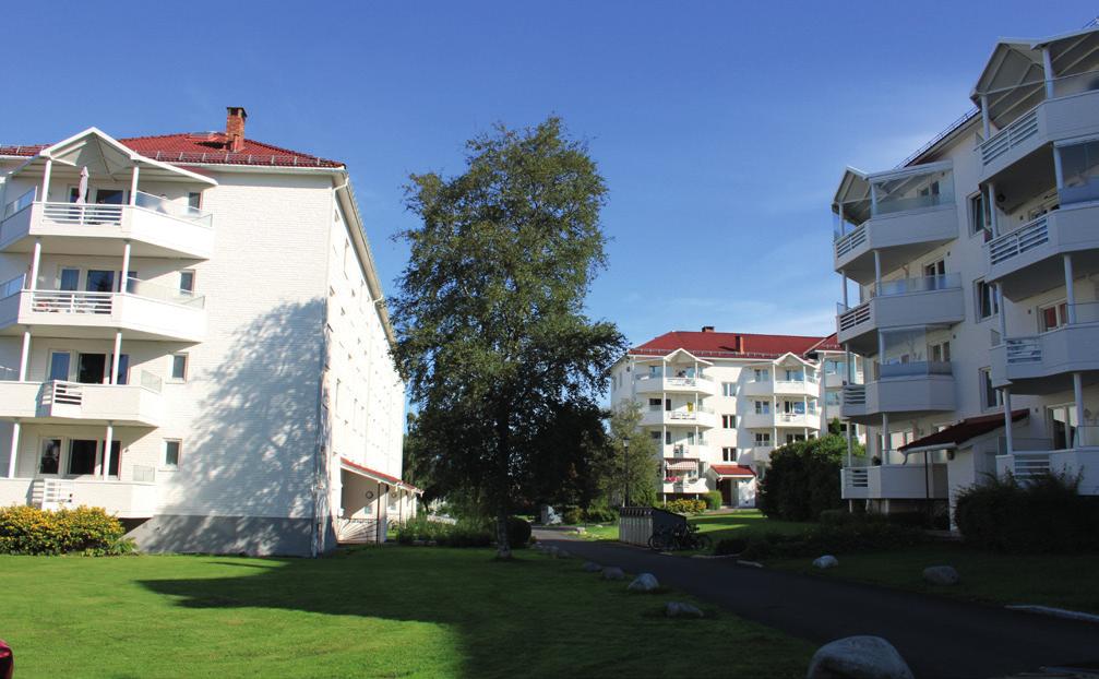 Gjennomførte prosjekter Fossum terrasse Oppsal borettslag Fossum Terrasse ligger i landlige omgivelser i Bærum like ved grensen til Oslo, og består av