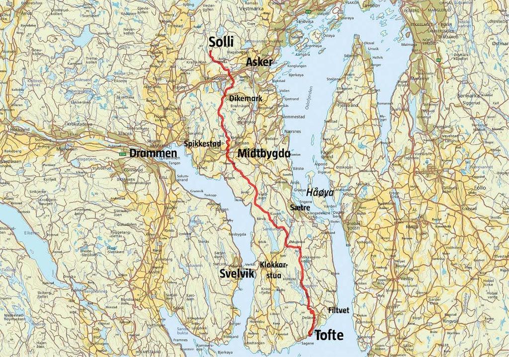 Tursti fra Solli til Tofte Leder av underutvalg A/P1, samfunnsutvikling, Trond Røed (Hurum FrP), har lansert idéen om en tursti fra Solli til Tofte. Stien vil være ca.4,5 mil.