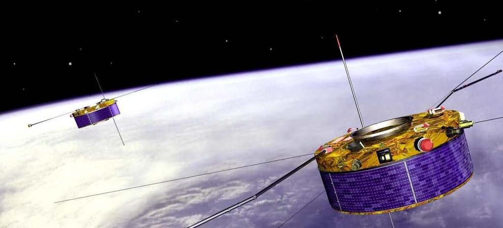 Lærerveiledning Bakgrunn De fire Cluster fartøyene til ESA har funnet ut at Jorda og andre planeter med magnetfelt, slik som Jupiter og Saturn, sender ut radiosignaler som reiser gjennom