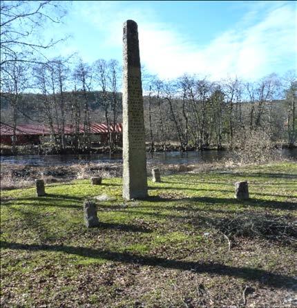 Arbeidernes Jeger og Fiskeforening avd. Halden som forvalter den flotte lakseelva Enningdalselva har lokaler her. Her er det mulighet for å raste, eventuelt under tak. 5. Berby herregård.