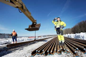 Hva er grunnerverv? Bygging av ny jernbane krever plass.