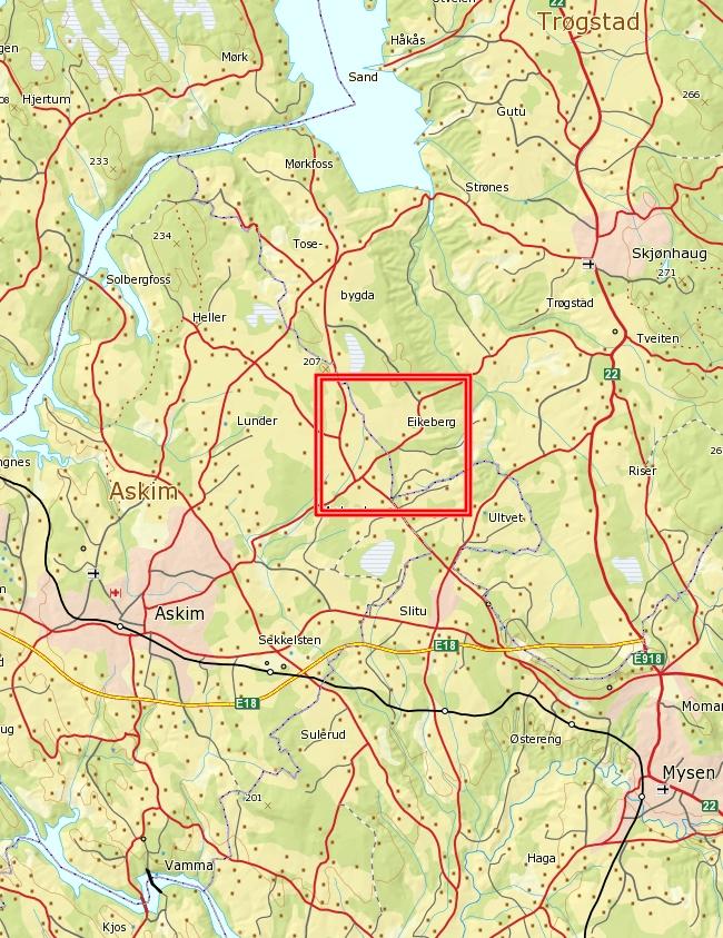 1 INNLEDNING Wergeland Krog Naturkart har på oppdrag for Ansten Egeberg utført en kartlegging av naturtyper og biomangfold på et område på Egeberg gård i Trøgstad kommune i Østfold (se figur 1).