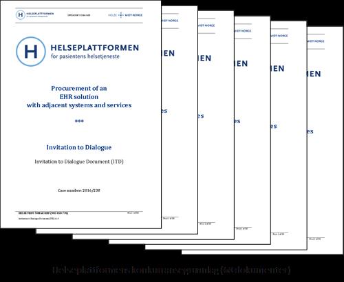 Dialog med to leverandører o Konkurransegrunnlag med kravspesifikasjon ble oversendt gjenværende leverandører i januar 2018 o Dokumentene er