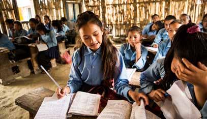 5. ALLE BARN HAR RETT TIL SKOLE OG UTDANNING I filmen møter dere Thuy som bor i en fjellandsby i Vietnam.