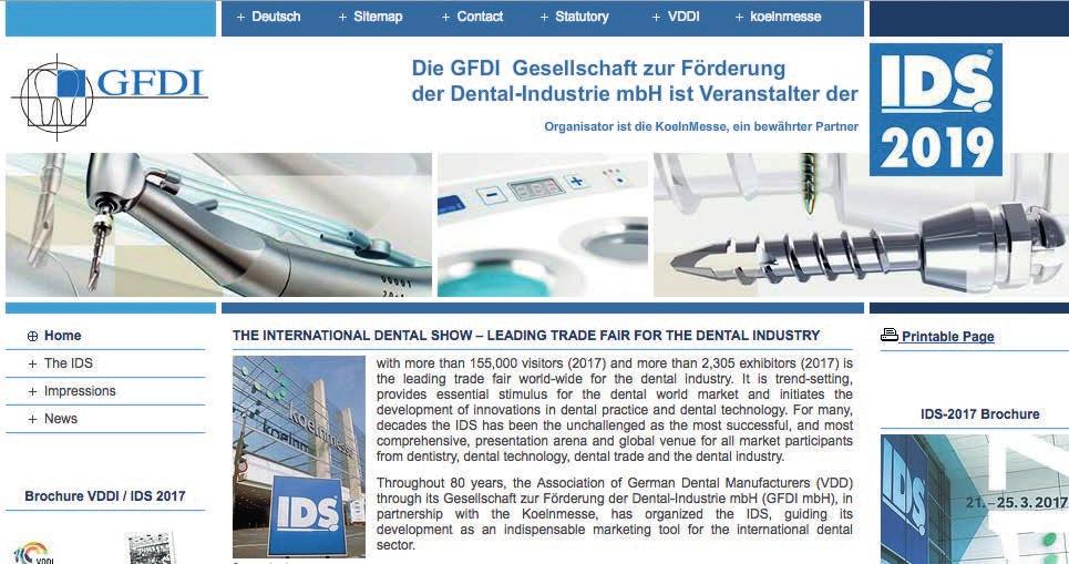 Internationale Dental-Schau 2017 avsluttet nok en gang med et rekordresultat: 2305 utstillere fra 59 land og rundt 155 000 besøkende fra bransjen fra 157 land.