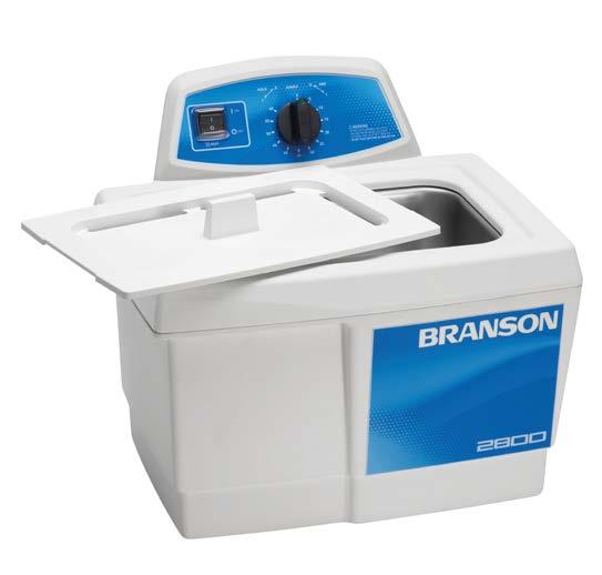BRANSON M OG MH ULTRALYDBAD Branson M og MH-serien ultralydbad er kjent for å tilby et nivå av presisjon og pålitelighet du kan forvente fra Branson.