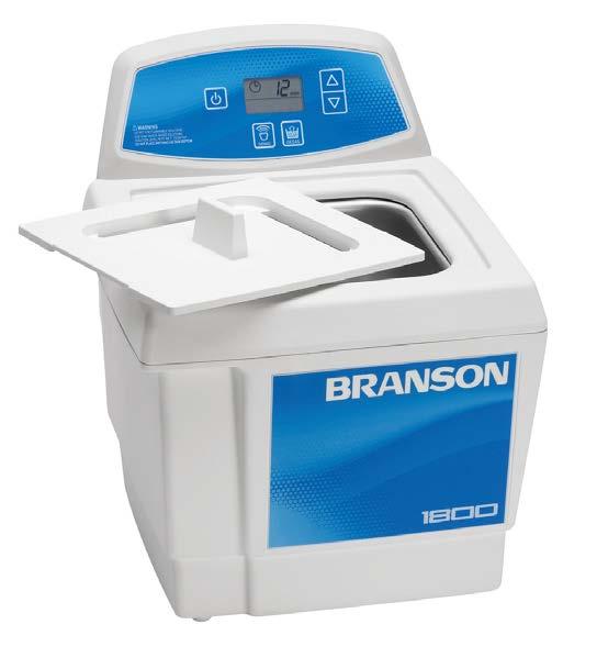 BRANSON CPX ULTRALYDBAD Branson CPX ultralydbad har digitale kontroller med effektovervåkingsfunksjoner for å justere for lett eller tunge belastninger, høy/lav effekt, avgassing og hvilemodus.