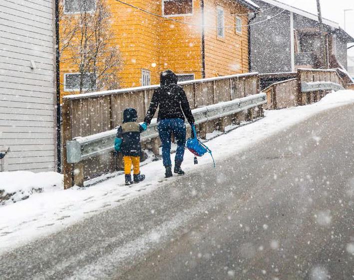 I tillegg vises en kurve med nødvendig progresjon fram til 2030 dersom Tromsø skal ha samme utviklingen som forutsatt i den nasjonale målkurven i NTP 2018-2029.